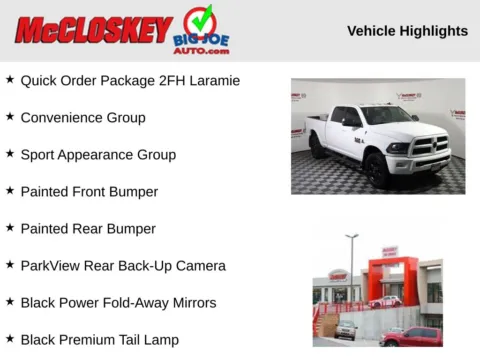 Photos of 2017 Ram 2500 Laramie for sale in Colorado Springs, CO at McCloskey Imports & 4x4s