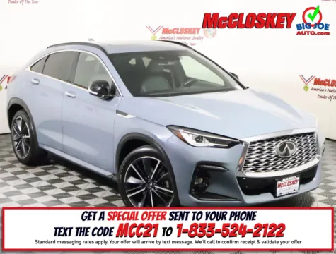 Gray 2024 INFINITI QX55 LUXE for sale in Colorado Springs, CO