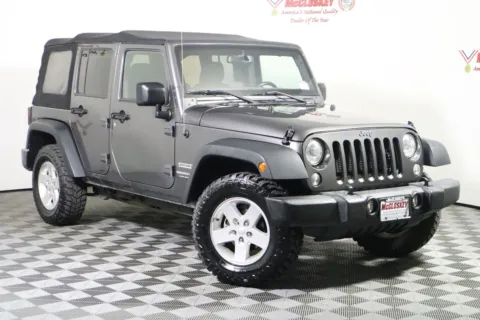 Another view of 2018 Jeep Wrangler JK Unlimited Sport for sale in Colorado Springs, CO at McCloskey Imports & 4x4s