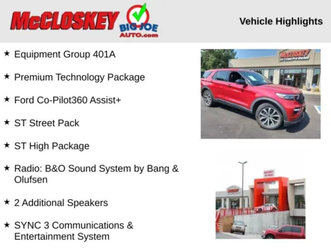 Photos of 2021 Ford Explorer ST for sale in Colorado Springs, CO at McCloskey Imports & 4x4s