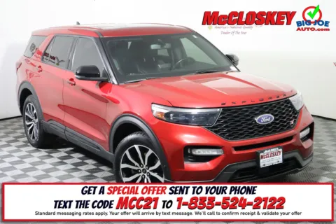 Red 2021 Ford Explorer ST for sale in Colorado Springs, CO