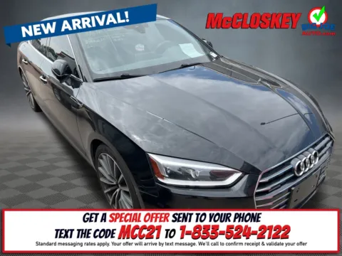 Black 2018 Audi A5 2.0T Premium Plus for sale in Colorado Springs, CO