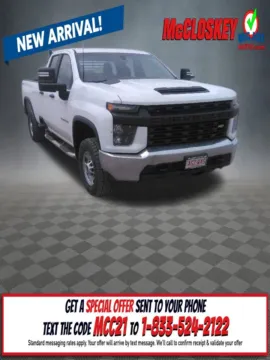 White 2022 Chevrolet Silverado 2500HD Work Truck for sale in Colorado Springs, CO