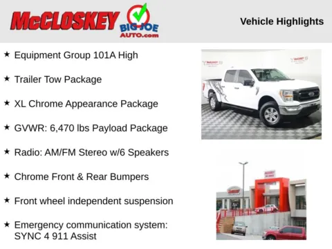 Photos of 2022 Ford F-150 XL for sale in Colorado Springs, CO at McCloskey Imports & 4x4s (Licensed as McCloskey Isuzu)