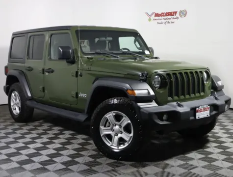 Another view of 2021 Jeep Wrangler Unlimited Sport S for sale in Colorado Springs, CO at McCloskey Imports & 4x4s