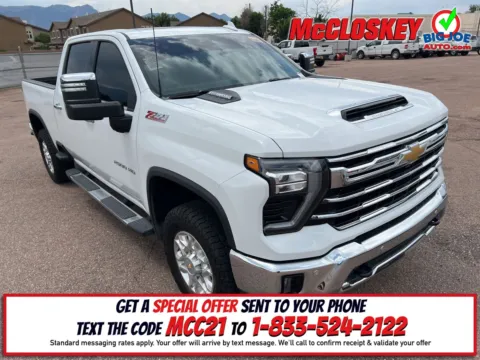 White 2024 Chevrolet Silverado 2500HD LTZ for sale in Colorado Springs, CO
