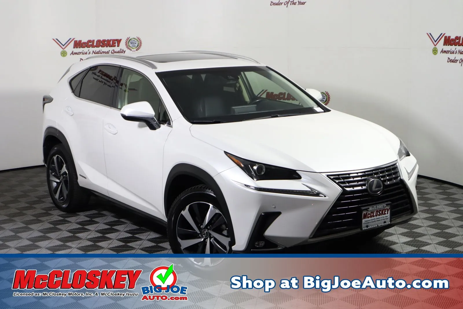 White 2018 Lexus NX 300h for sale in Colorado Springs, CO