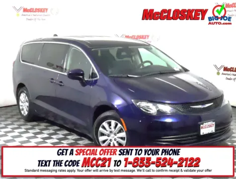 Blue 2020 Chrysler Voyager L for sale in Colorado Springs, CO