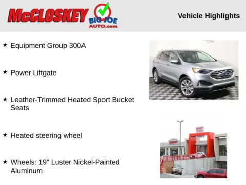 Photos of 2022 Ford Edge Titanium for sale in Colorado Springs, CO at McCloskey Imports & 4x4s