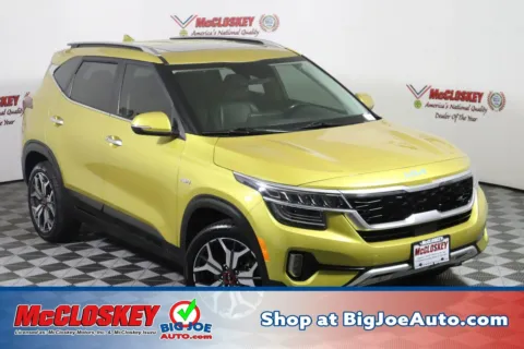 Yellow 2022 Kia Seltos SX for sale in Colorado Springs, CO