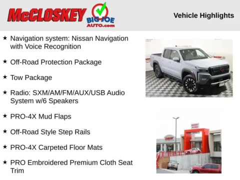 Photos of 2023 Nissan Frontier PRO-4X for sale in Colorado Springs, CO at McCloskey Isuzu