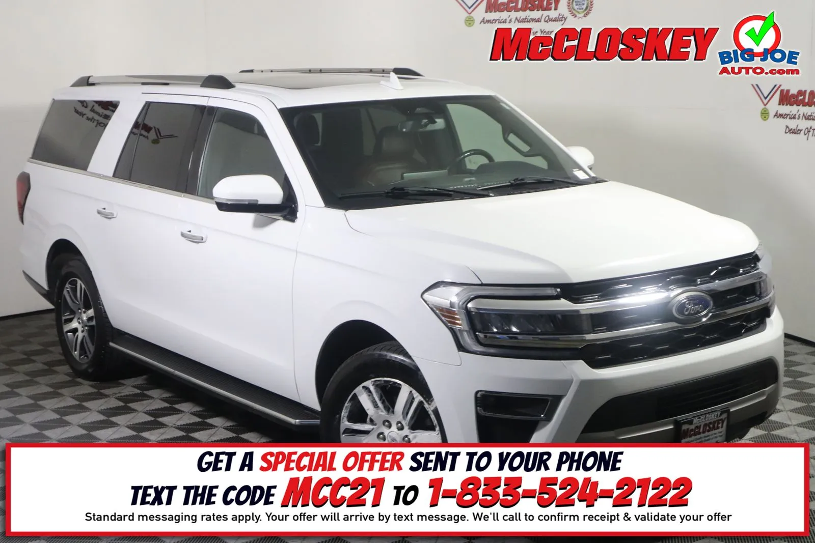 White 2023 Ford Expedition Max Limited for sale in Colorado Springs, CO