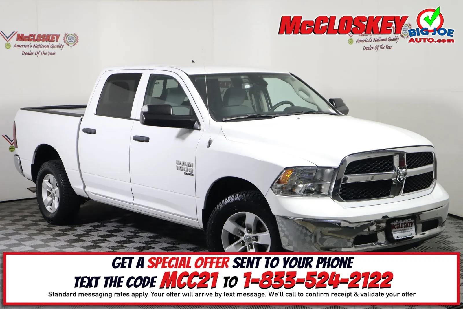 White 2023 Ram 1500 Classic SLT for sale in Colorado Springs, CO