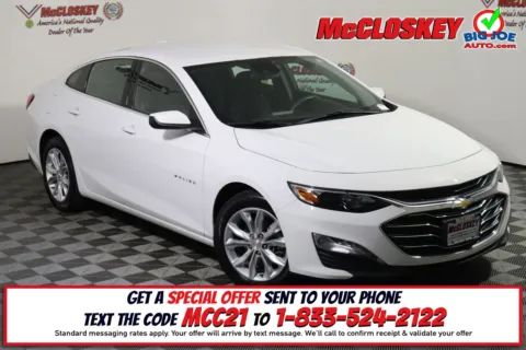 White 2023 Chevrolet Malibu LT for sale in Colorado Springs, CO