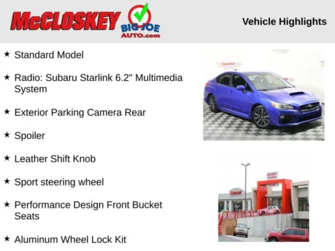 Another view of 2016 Subaru WRX for sale in Colorado Springs, CO at McCloskey Imports & 4x4s (Licensed as McCloskey Isuzu)