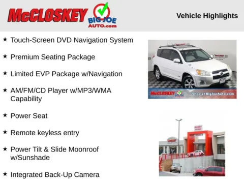 Photos of 2010 Toyota RAV4 Limited for sale in Colorado Springs, CO at McCloskey Imports & 4x4s (Licensed as McCloskey Isuzu)