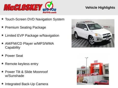 Another view of 2010 Toyota RAV4 Limited for sale in Colorado Springs, CO at McCloskey Imports & 4x4s (Licensed as McCloskey Isuzu)