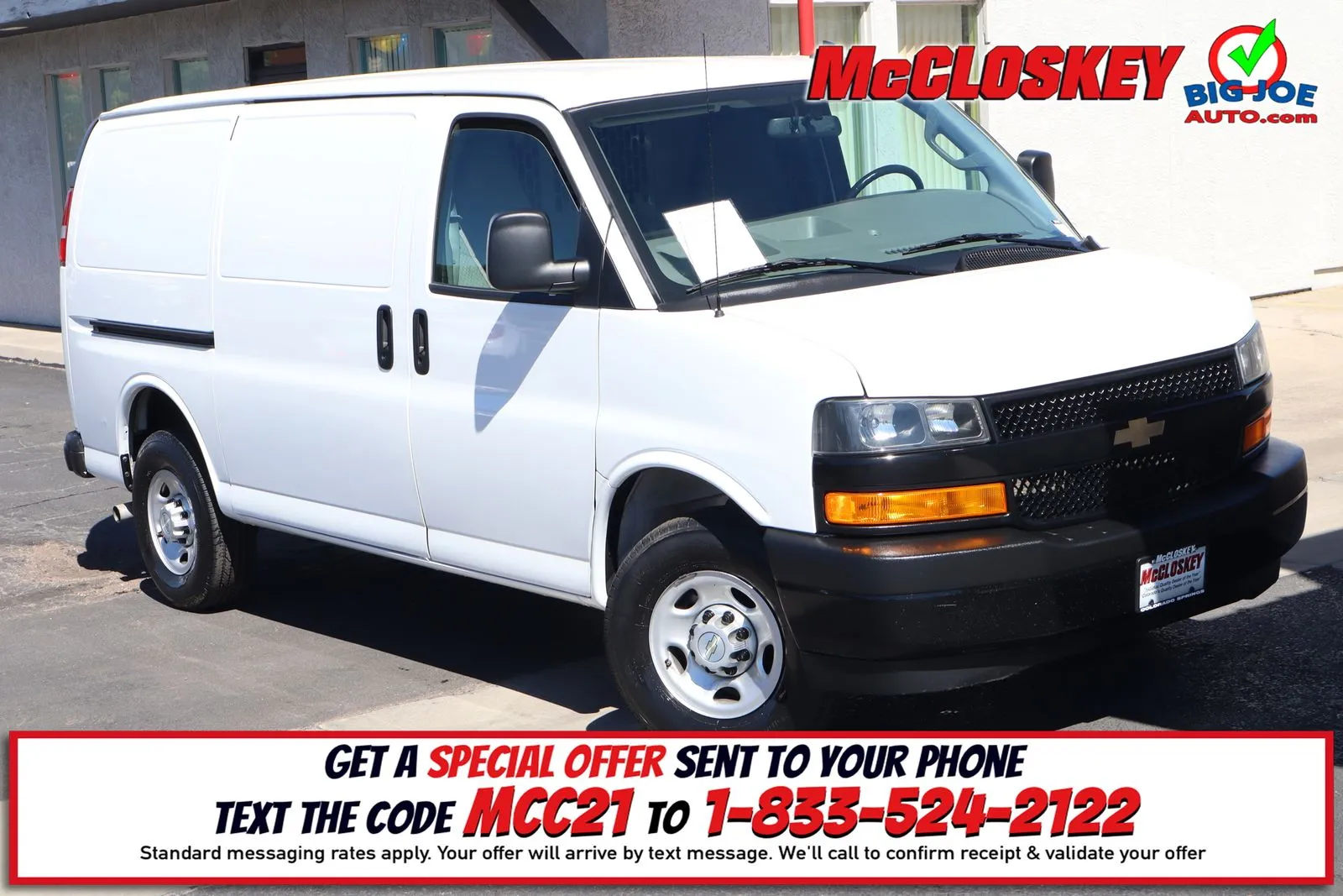 White 2022 Chevrolet Express 2500 Work Van for sale in Colorado Springs, CO