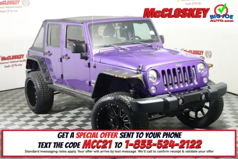 Purple 2017 Jeep Wrangler Unlimited Sport for sale in Colorado Springs, CO