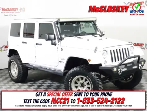 White 2017 Jeep Wrangler Unlimited Sahara for sale in Colorado Springs, CO