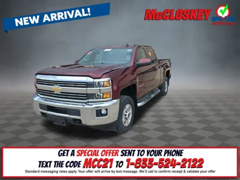 Red 2017 Chevrolet Silverado 2500HD LT for sale in Colorado Springs, CO