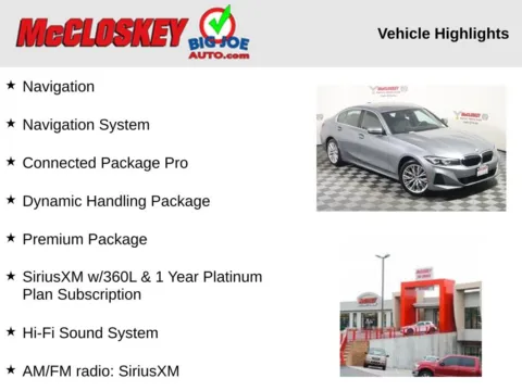 Photos of 2024 BMW 3 Series 330i xDrive for sale in Colorado Springs, CO at McCloskey Imports & 4x4s (Licensed as McCloskey Isuzu)