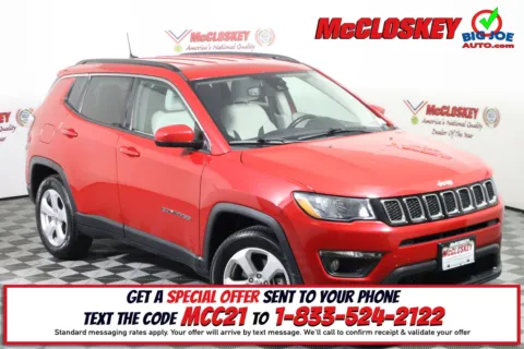 Red 2021 Jeep Compass Latitude for sale in Colorado Springs, CO