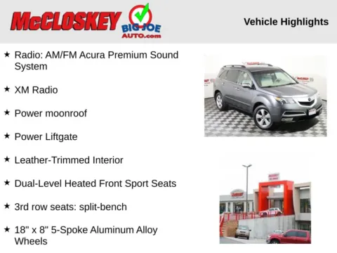Photos of 2011 Acura MDX 3.7L for sale in Colorado Springs, CO at McCloskey Imports & 4x4s (Licensed as McCloskey Isuzu)