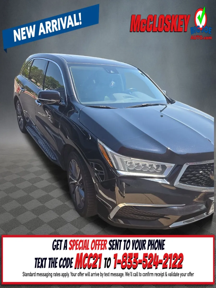 2019 Acura MDX 3.5L Technology Pkg w/Entertainment Pkg