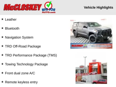 Photos of 2025 Toyota Tundra Hybrid Limited for sale in Colorado Springs, CO at McCloskey Imports & 4x4s (Licensed as McCloskey Isuzu)
