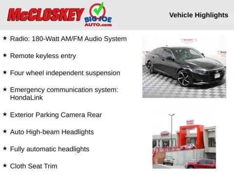 Photos of 2018 Honda Accord Sport for sale in Colorado Springs, CO at McCloskey Imports & 4x4s (Licensed as McCloskey Isuzu)