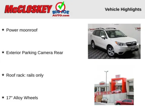 Photos of 2015 Subaru Forester 2.5i Premium for sale in Colorado Springs, CO at McCloskey Imports & 4x4s (Licensed as McCloskey Isuzu)