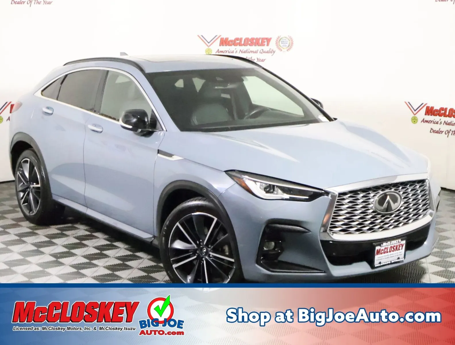 Gray 2024 INFINITI QX55 LUXE for sale in Colorado Springs, CO