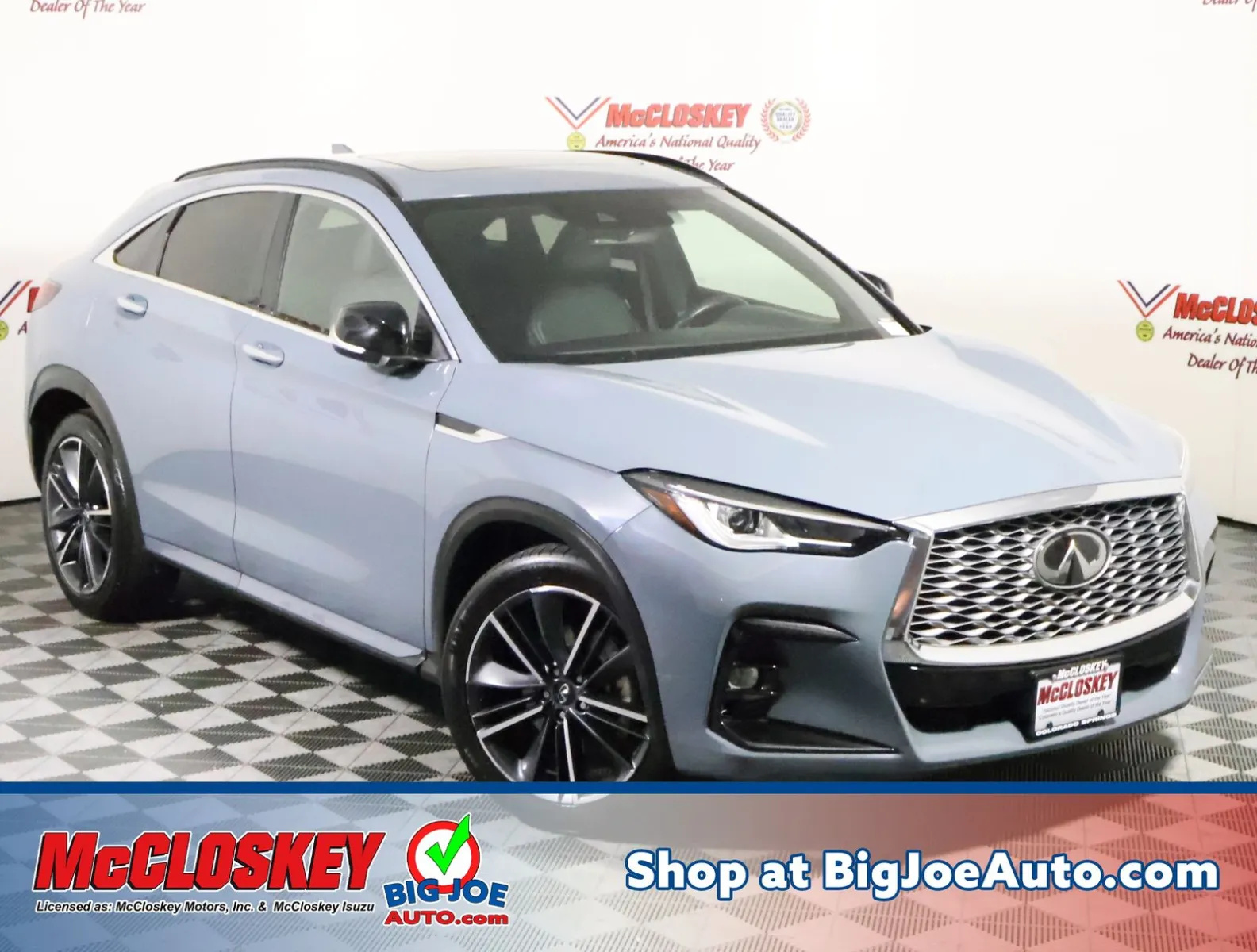Gray 2024 INFINITI QX55 LUXE for sale in Colorado Springs, CO