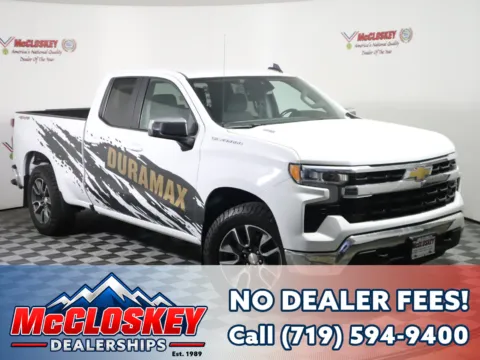 White 2023 Chevrolet Silverado 1500 LT for sale in Colorado Springs, CO