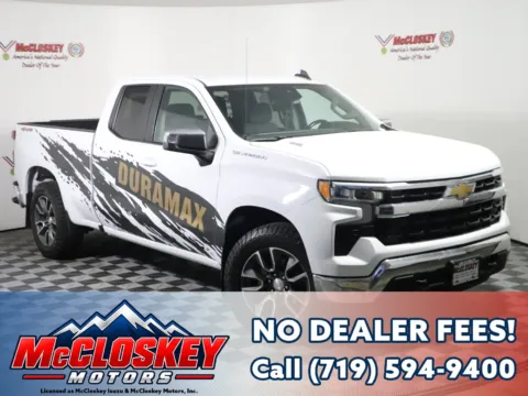 White 2023 Chevrolet Silverado 1500 LT for sale in Colorado Springs, CO