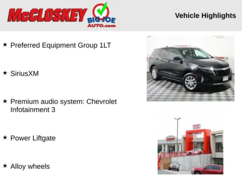 Photos of 2024 Chevrolet Equinox LT for sale in Colorado Springs, CO at McCloskey Imports & 4x4s (Licensed as McCloskey Isuzu)