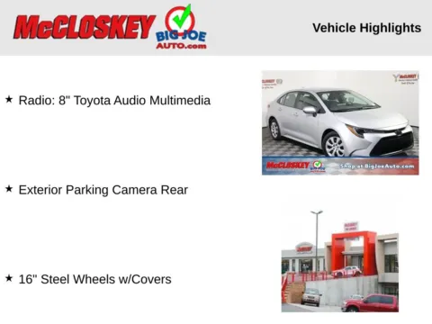 Photos of 2024 Toyota Corolla LE for sale in Colorado Springs, CO at McCloskey Imports & 4x4s (Licensed as McCloskey Isuzu)