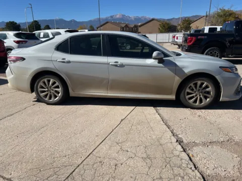 More photos of 2023 Toyota Camry LE at McCloskey Imports & 4x4s (Licensed as McCloskey Isuzu), CO