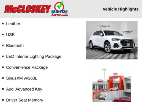 Photos of 2023 Audi Q3 Premium for sale in Colorado Springs, CO at McCloskey Imports & 4x4s (Licensed as McCloskey Isuzu)