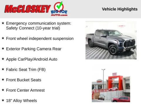 Photos of 2025 Toyota Tundra SR5 for sale in Colorado Springs, CO at McCloskey Imports & 4x4s (Licensed as McCloskey Isuzu)