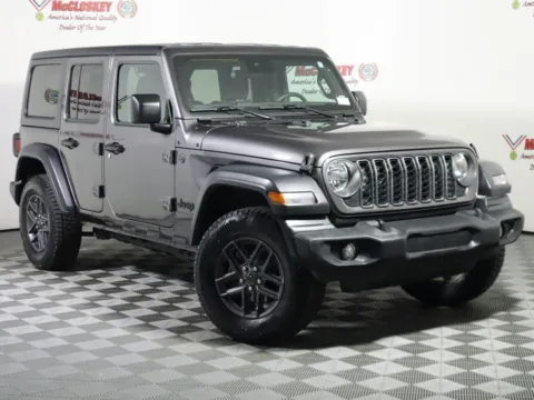 Another view of 2024 Jeep Wrangler Sport S for sale in Colorado Springs, CO at McCloskey Imports & 4x4s (Licensed as McCloskey Isuzu)