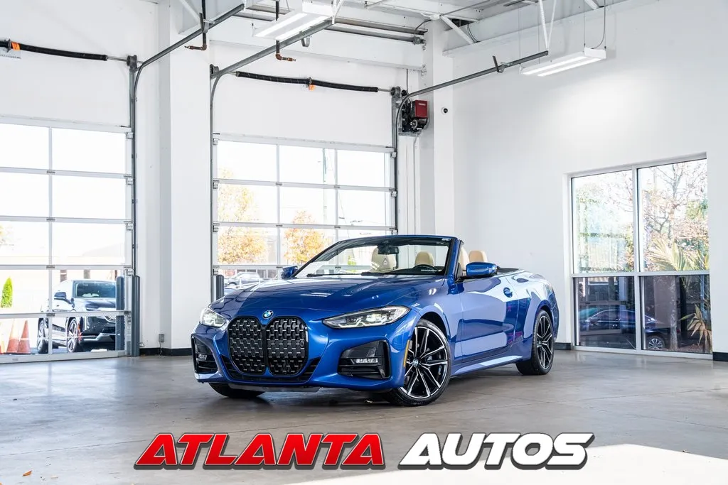 Blue 2022 BMW 4 Series 430i xDrive for sale in Marietta, GA