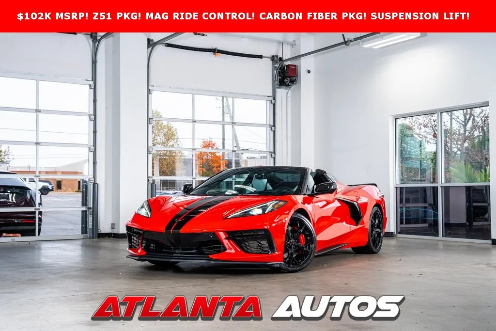 Red 2022 Chevrolet Corvette Stingray for sale in Marietta, GA