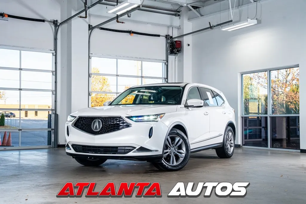 White 2023 Acura MDX 3.5L for sale in Marietta, GA