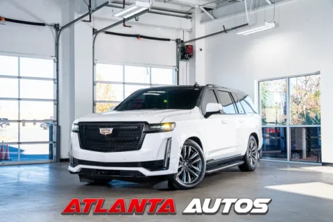 White 2022 Cadillac Escalade ESV Sport for sale in Marietta, GA