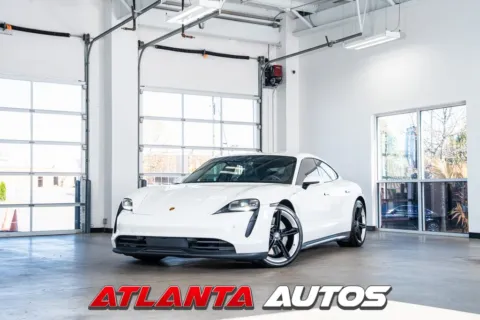 White 2022 Porsche Taycan for sale in Marietta, GA