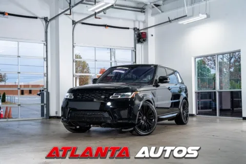 Black 2018 Land Rover Range Rover Sport Supercharged for sale in Marietta, GA