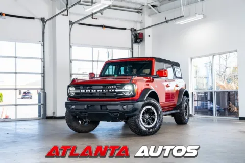 Red 2022 Ford Bronco Outer Banks for sale in Marietta, GA