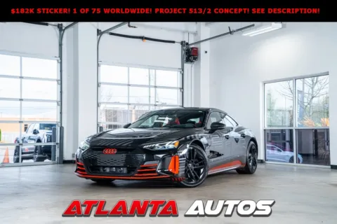Black 2023 Audi RS e-tron GT for sale in Marietta, GA